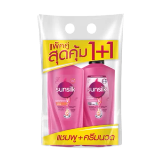 แพ็คคู่สุดคุ่ม📍แชมพู +ครีมนวด แชมพู+แชมพู ซันซิล 300-325มล ล็อตใหม่ ขวดปั๊ม(กดที่ตัวเลือก)