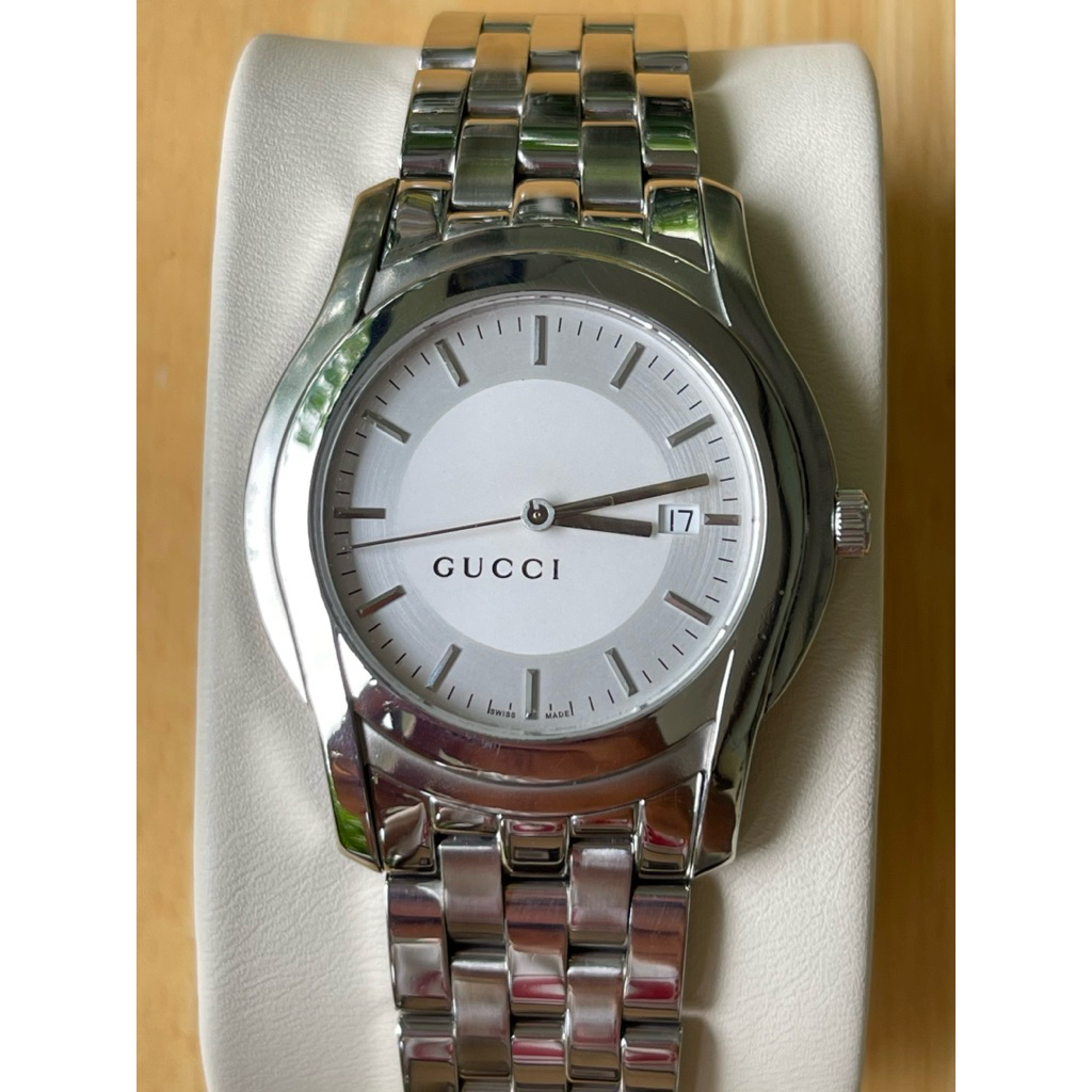 gucci 5500XL นาฬิกาข้อมือควอตซ์