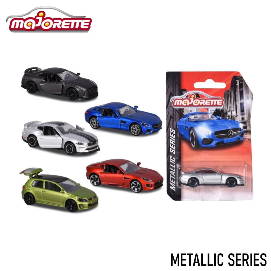 Majorette Metallic Series – โมเดลรถเหล็ก ซูเปอร์คาร์ ลิขสิทธิ์แท้ (แพ็คไม่สวย) MJ53053ST2 #