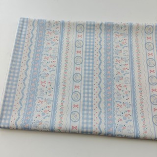 ผ้าคอตตอน 100% cotton poplin  ตัดขายเป็นเมตร หน้ากว้าง 145 เ…