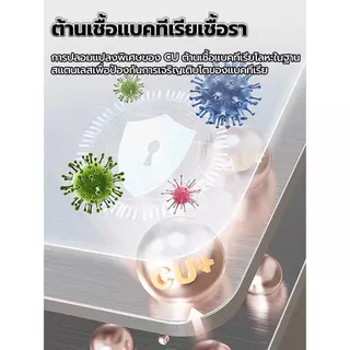 PERDKPAPA เขียง เขียงและเขียงสแตนเลสเกรดอาหาร ความหนา 1.5 มม ไม่มีเศษอาหารติด ฏิบัติครัวเครื่องมือ สแตนเลส กันเชื้อกันสน
