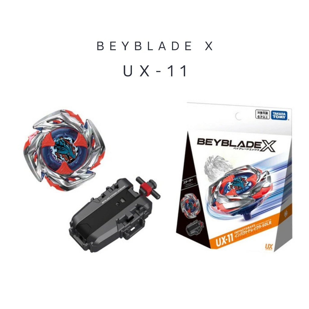BEYBLADE X UX-11 IMPACTDRKE 9-60LR