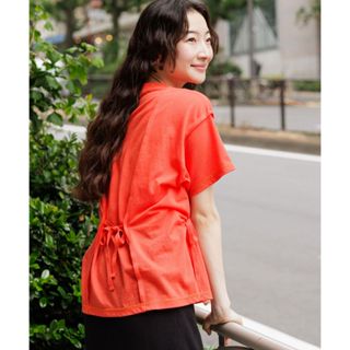 niko and ... Sheer ribbon arrangement T-shirt