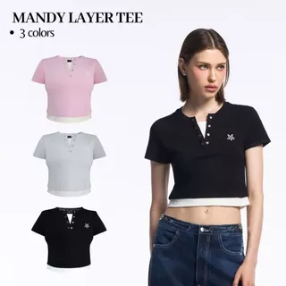 Merge Official - Mandy Layer Tee (พร้อมส่ง)