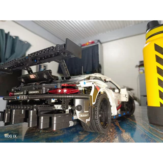 【COD】1580 ชิ้น บล็อกก่อสร้าง Porsche 911 เทคนิค รุ่นแข่ง ชิ้น ขนาดใหญ่ ของขวัญสำหรับเด็กชาย