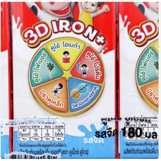 (ยกลัง 36 กล่อง) ดูโกร ออลเอ็นวัน นมUHT รสจืด 180 มล.