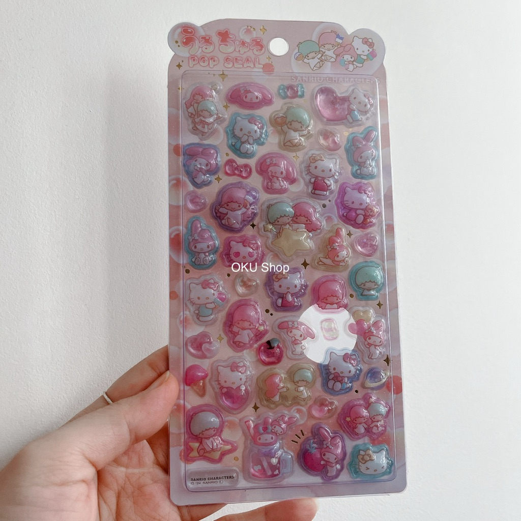 สติ๊กเกอร์ BonBon Drop Seal Sanrio 🇯🇵