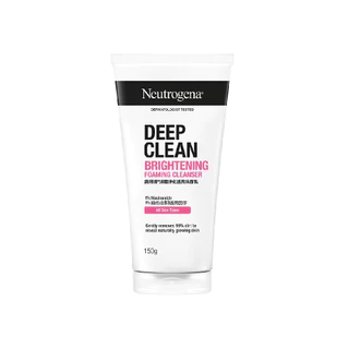 NEUTROGENA Deep Clean Brightening Foaming Cleanser ผลิตภัณฑ์ทำความสะอาดผิวหน้า 150g