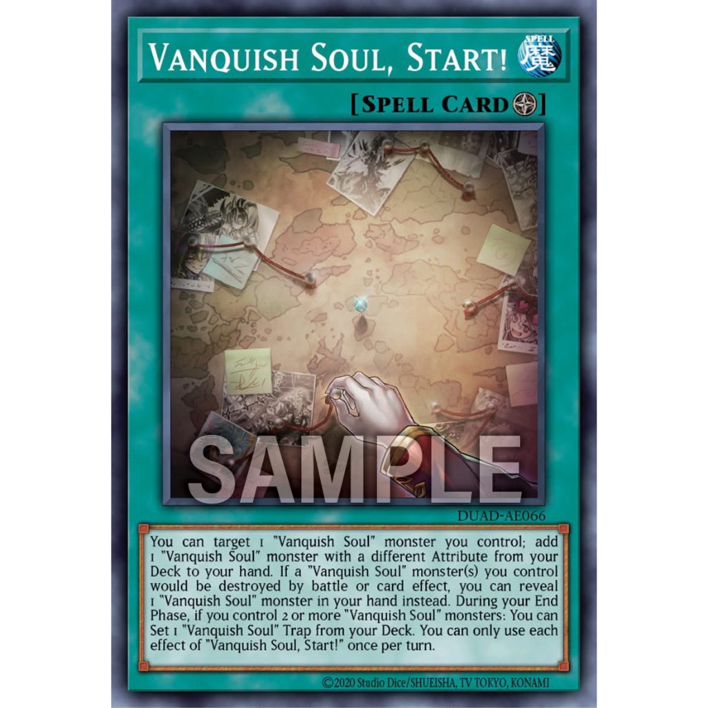 Yugioh Asia-Eng [DUAD-AE066] Vanquish Soul, Start! (Common) การ์ดยูกิแท้ถูกลิขสิทธิ์