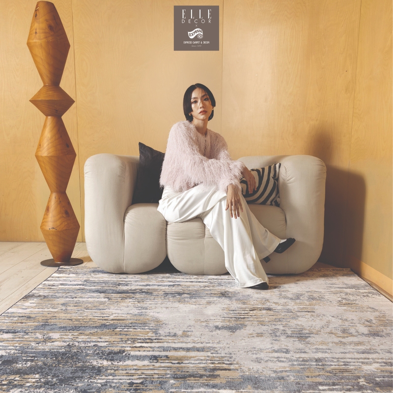 EXPRESS CARPET x ELLE DECOR พรมปูพื้นรุ่น PIAZZO Size L1 ขนาด 200x290 cm.