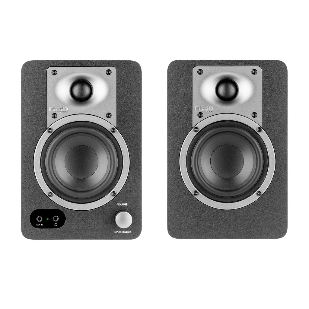 ลำโพงมอนิเตอร์ทำเพลงฟังชั่นจัดเต็ม Fluid Audio C35BT พิเศษมีบลูทูธในตัว