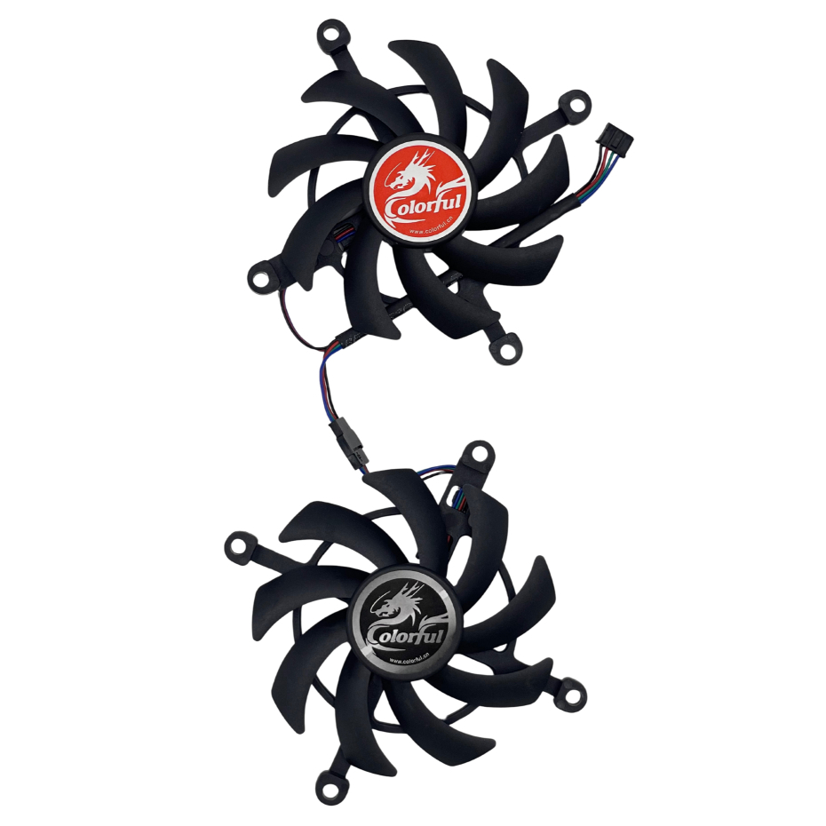 พัดลมการ์ดจอ Colorful RTX3050 RTX3060 RTX3060Ti NB Duo ขาแบบตรง สินค้าใหม่ จัดส่งจากไทย ประกัน 90 วั
