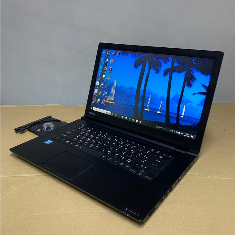 โน๊ตบุ๊คมือสอง Notebook TOSHIBA B65/M Celeron 3865U(RAM:4-8GB/SSD:128GB) ขนาด 15.6นิ้ว