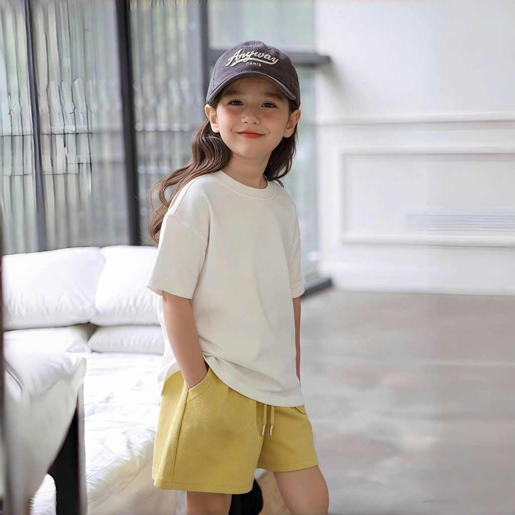 【พร้อมส่ง】กางเกงขาสั้นเด็ก ลําลอง สีสดใส ผ้านุ่มๆ น่ารักๆ ใส่สบาย แฟชั่น ขายดี - รูปที่ 4