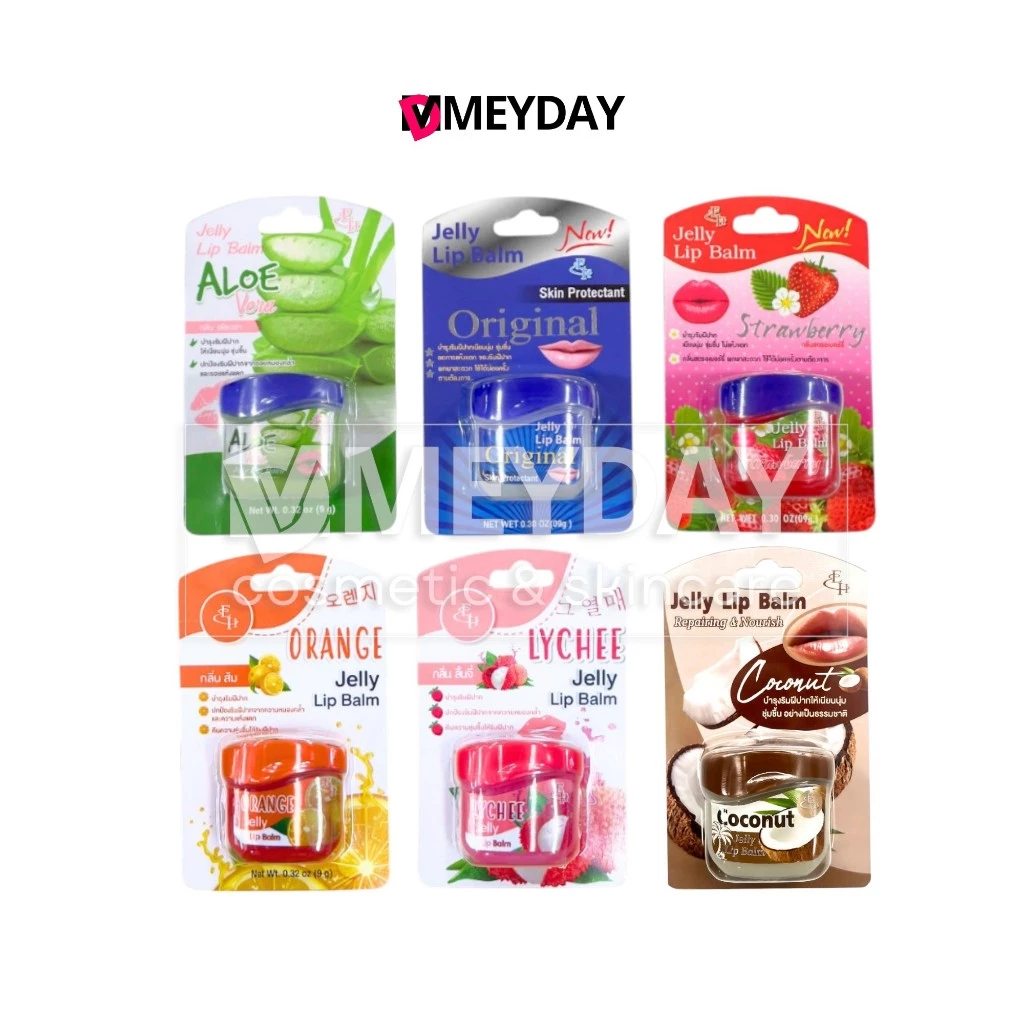 Eliza helena jelly lip balm - เอลิซ่า เฮลเล็นน่า เจลลี่ ลิป บาล์ม 9g. (F-58E-1143)