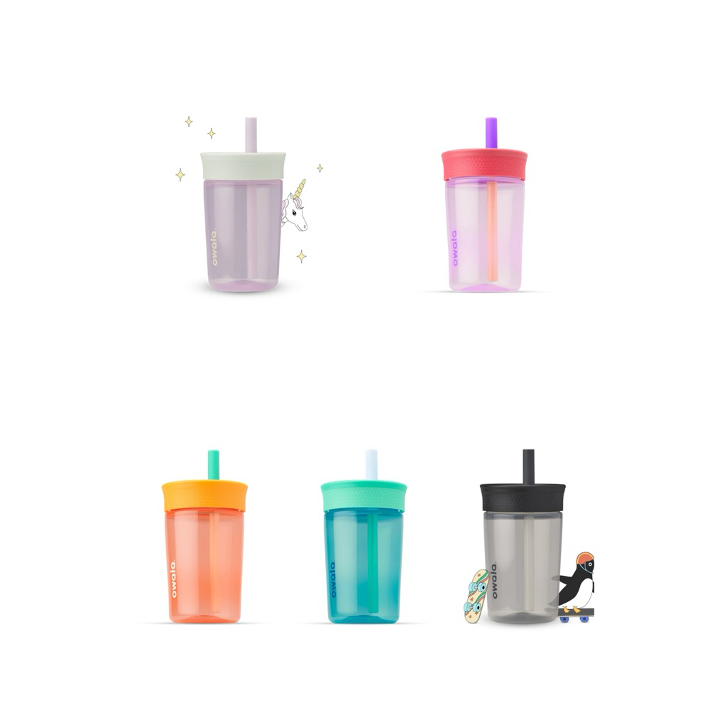 พร้อมส่ง ✔️Owala Kids' Tumbler  size :15 oz สี Unicorn