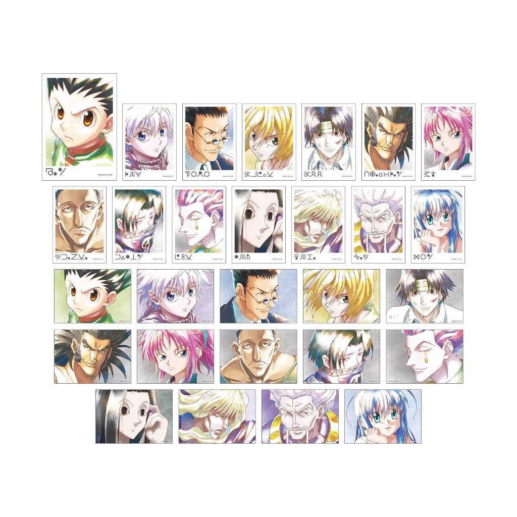 (1 ซอง) Hunter X Hunter | Ani-Art card aqua label (photocard ver.) มี 28 แบบให้สะสม 1 ซองได้การ์ด 2 