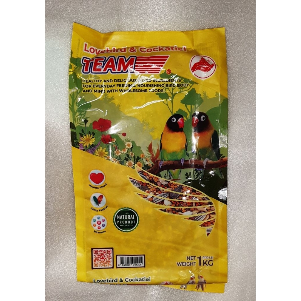 อาหารนกเลิฟเบิร์ด&ค็อกคาเทล1กิโล