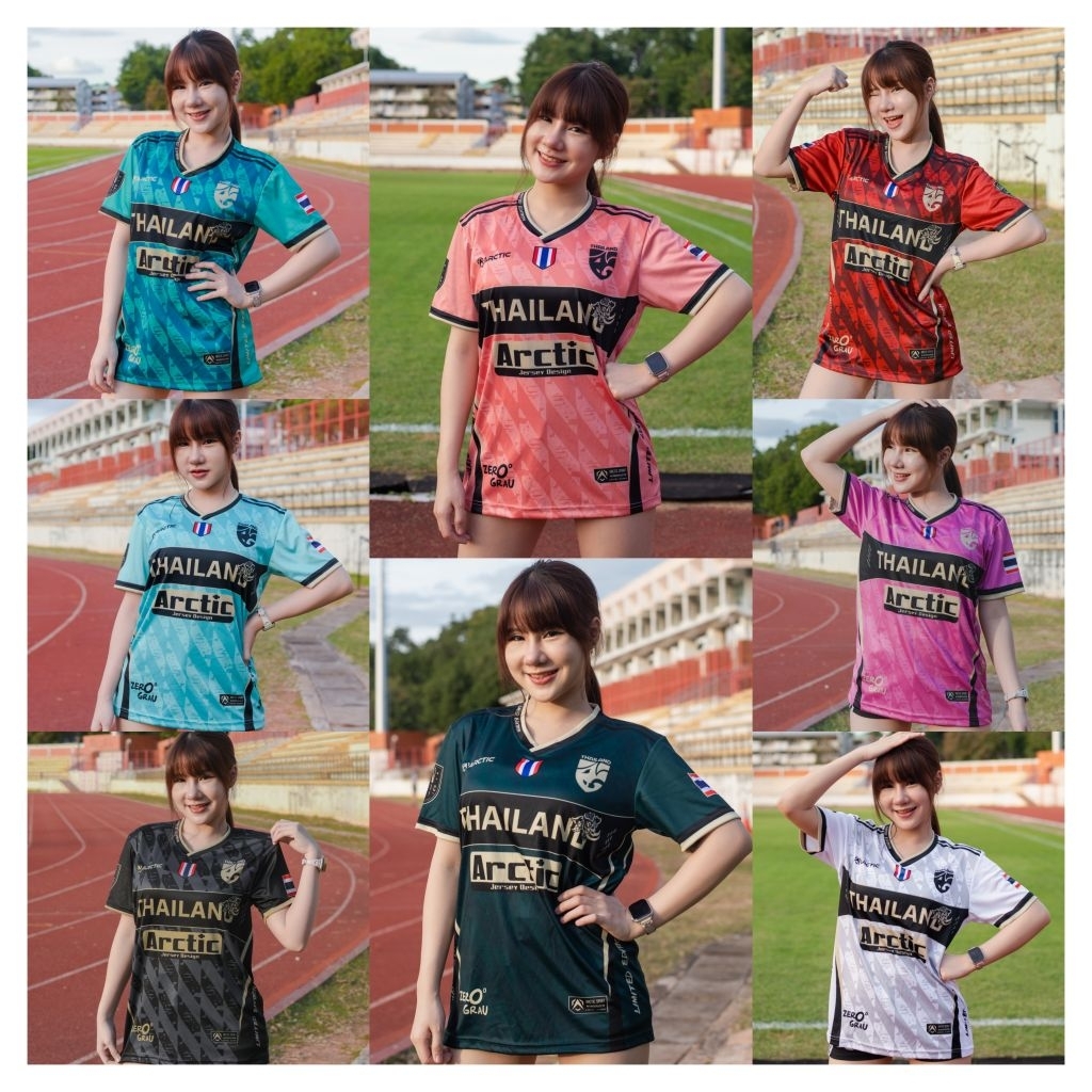 ✨️ใหม่ล่าสุด เสื้อกีฬาคอวี รุ่น AV.011✨️