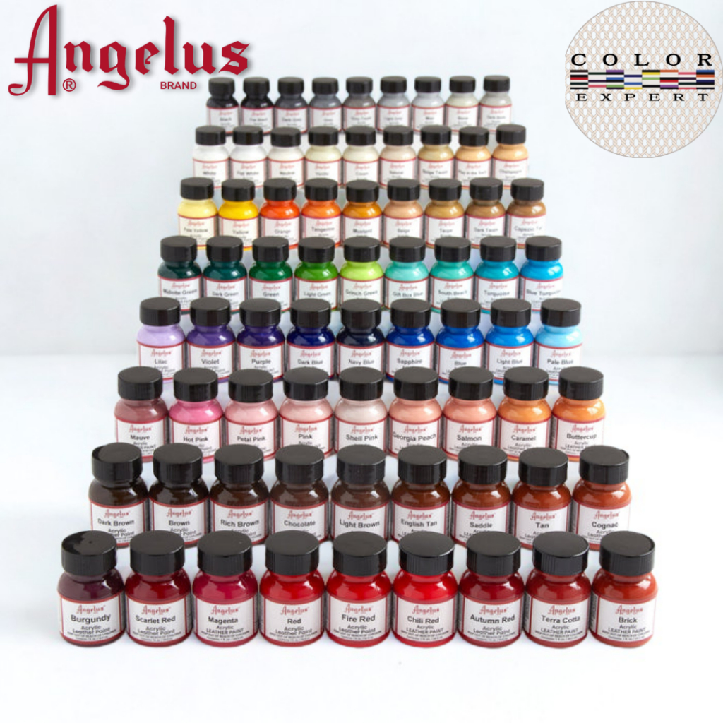 Angelus direct สีpaint ผ้า และหนัง  made in USA 🇺🇸