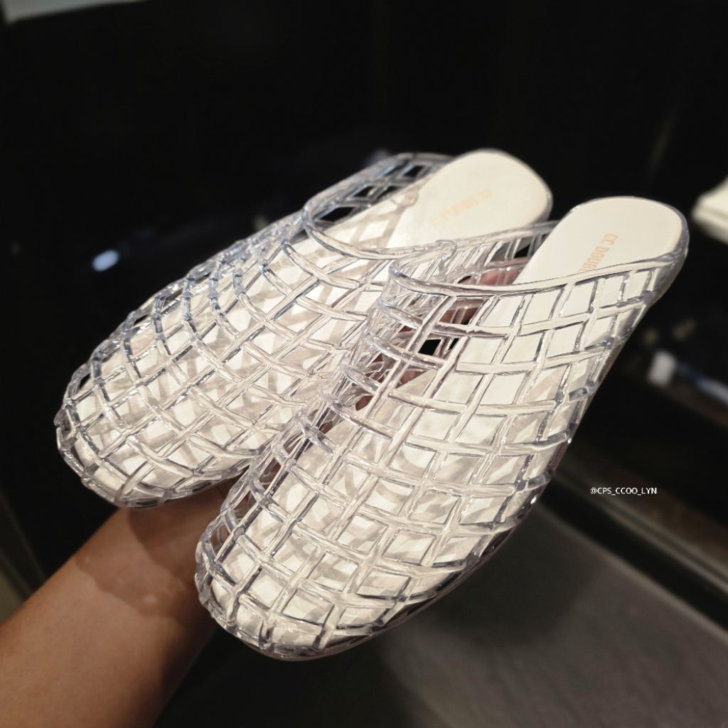 🛍 รองเท้าแตะแบบสวม CC DOUBLE O CCOO ผู้หญิง คอลใหม่ล่าสุด ของแท้💯% จัดส่งพร้อมถุงShop