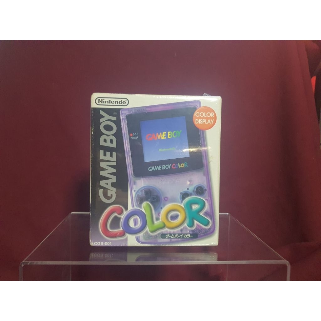 nintendo gameboy color (purple clear) ของแท้  สภาพใหม่
