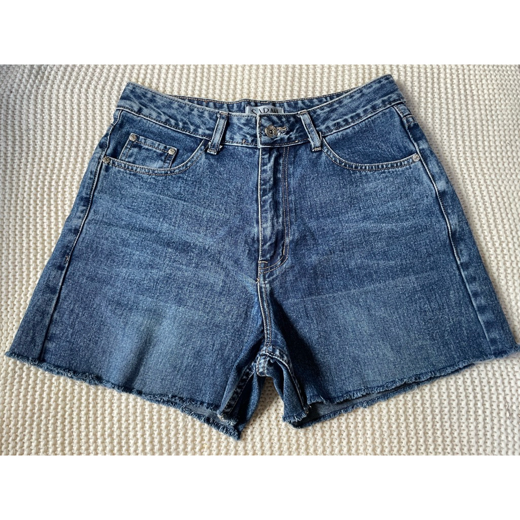 กางเกงยีนส์ขาสั้น saran สภาพดีสุด