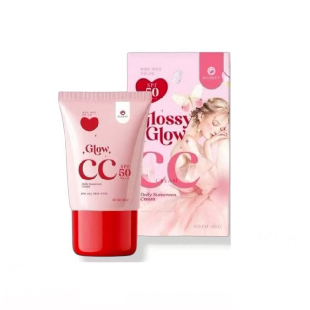 [แพ็คเก็จใหม่]กันแดดกลอสซี่โกลว์ Glossy Glow CC Cream