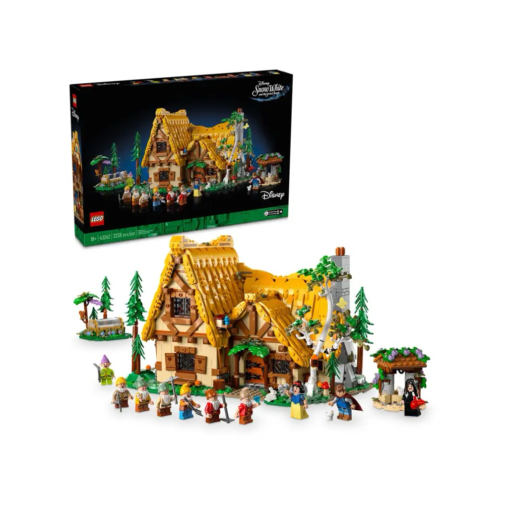 Lego Disney 43242 Snow White and the Seven Dwarfs' Cottage (พร้อมส่ง)