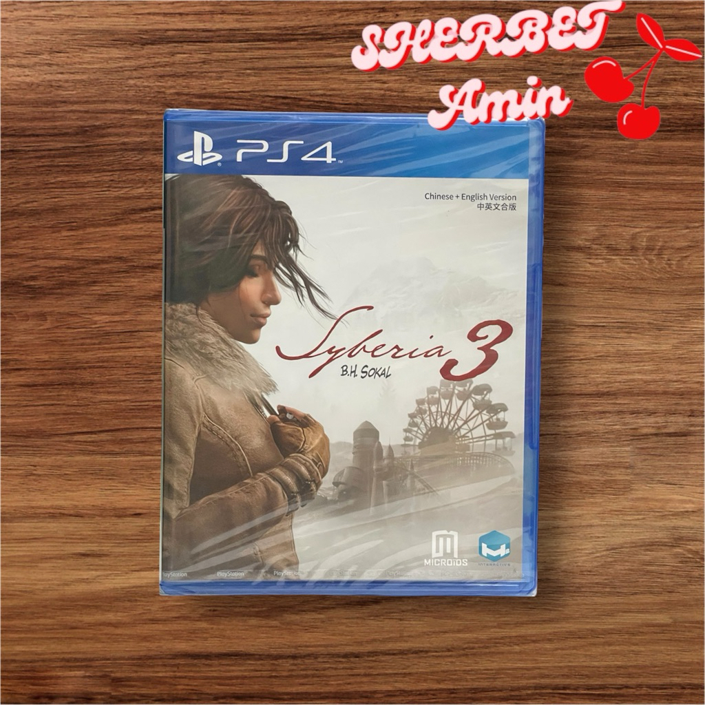 แผ่นเกม ps4 / Syberia 3