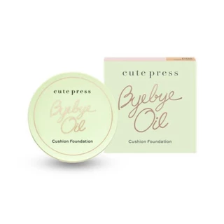 รุ่นใหม่ CUTE PRESS Bye Bye Oil Cushion Foundation SPF50+PA+++ [10 g.]