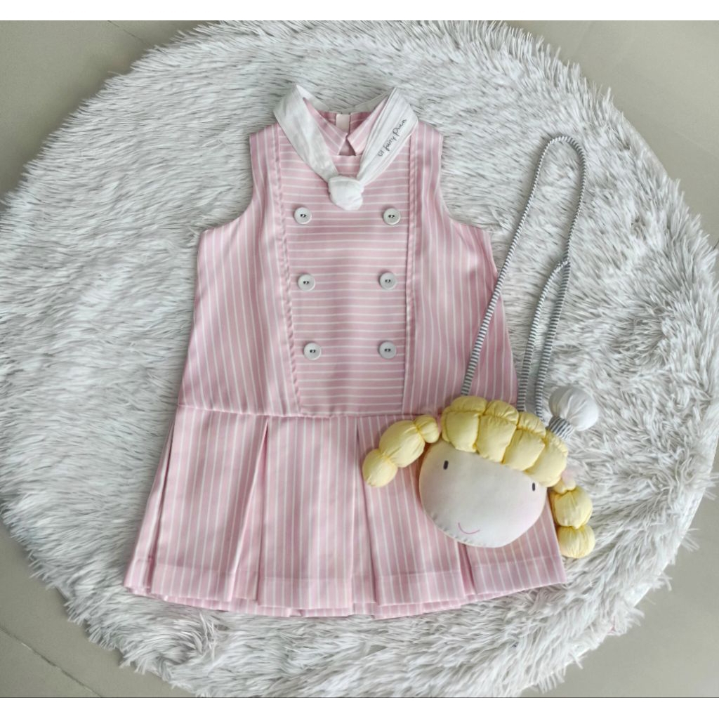 เสื้อผ้าเด็กแบรนด์ เสื้อผ้าลูกสาว chalom Pumm , le petit pumm สภาพยังใหม่