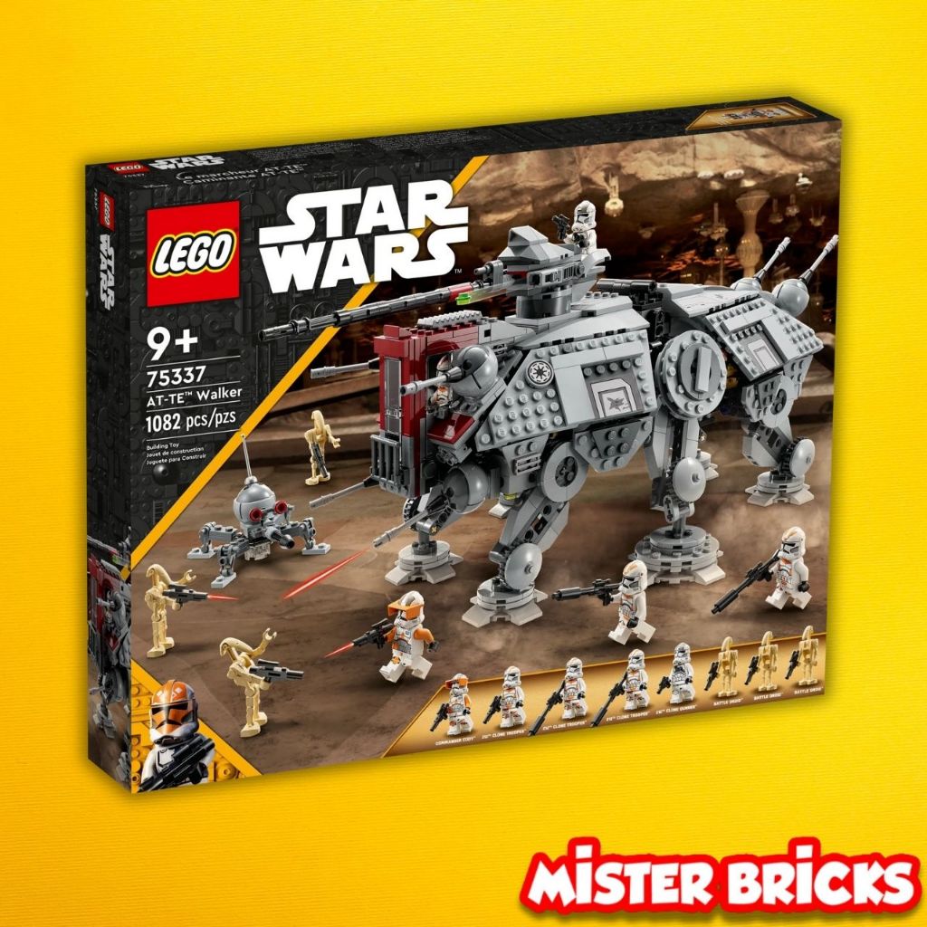LEGO® Star Wars™ AT-TE Walker 75337 - Ultimate Battle of Utapau Set for Star Wars fans