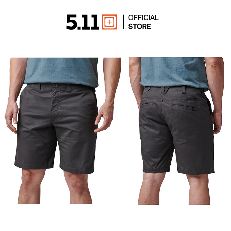 5.11 Tactical - Aramis 10" Short กางเกงขาสั้น ผู้ชาย เอวกระดุมเข้ารูป กระเป๋า 6 ช่อง ใส่สบายไม่อึดอัด Official Store