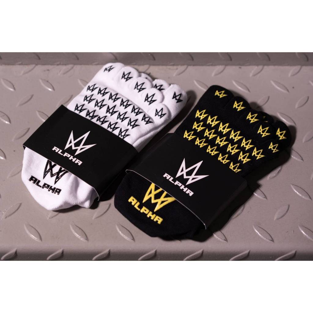Alpha 5 Toe Grip Socks ถุงเท้ากันลื่น 5 นิ้ว ของแท้