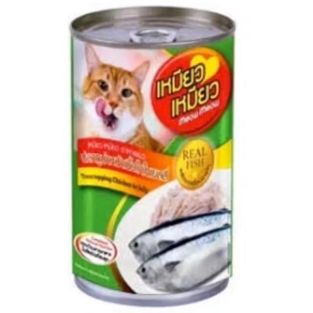 Meow Meow อาหารแมวเปียกเหมียวเหมียว 400g. (ลัง 24 กระป๋อง) ครบทุกรส คละรสไม่ได้ - รูปที่ 6