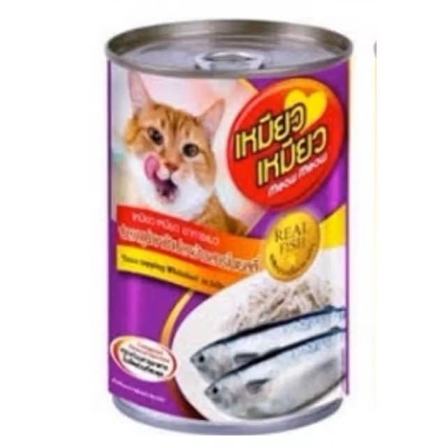 Meow Meow อาหารแมวเปียกเหมียวเหมียว 400g. (ลัง 24 กระป๋อง) ครบทุกรส คละรสไม่ได้ - รูปที่ 5