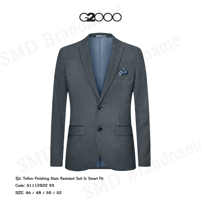 G2000 เสื้อสูทผู้ชาย รุ่น Teflon Finishing Stain Resistant Suit In Smart Fit Code: 41112022 95