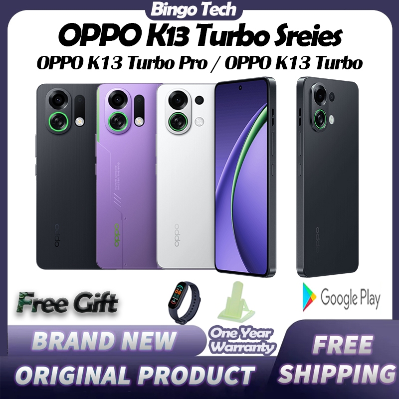 OPPO K13 Turbo Pro Snapdragon 8s Gen 4 / OPPO K13 Turbo Dimensity 8450 ( Support Thai & Google Play) 6.8" 7000mAh 80W