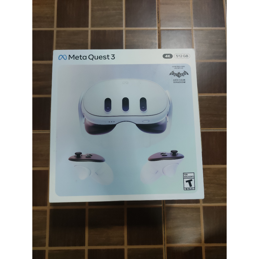 Meta Quest 3 128G 512G สวยมากครบกล่อง เครื่องอายุ 7 เดือน ลงเกมไว้ 90-100 เกม