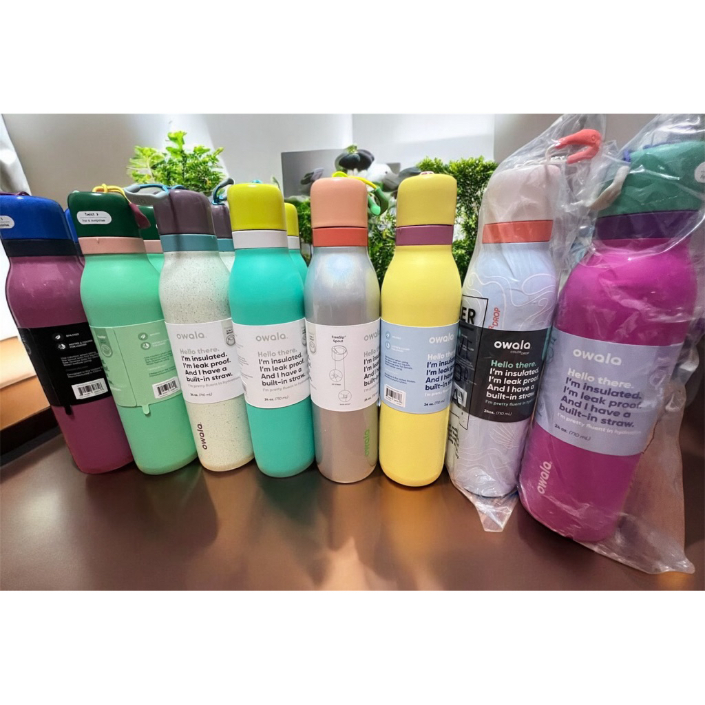 🎉🎉พร้อมส่ง สีใหม่ New Color Excusive Owala FreeSip รุ่น Twist 18 oz., 24 oz. ของแท้💯จากช็อป 🍾