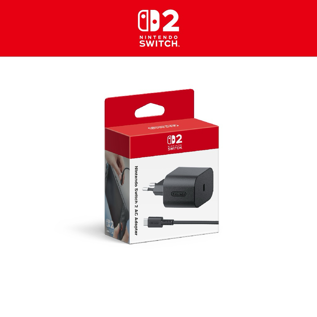 Nintendo Switch 2 AC Adapter ประกัน Synnex Thailand (อะแดปเตอร์)