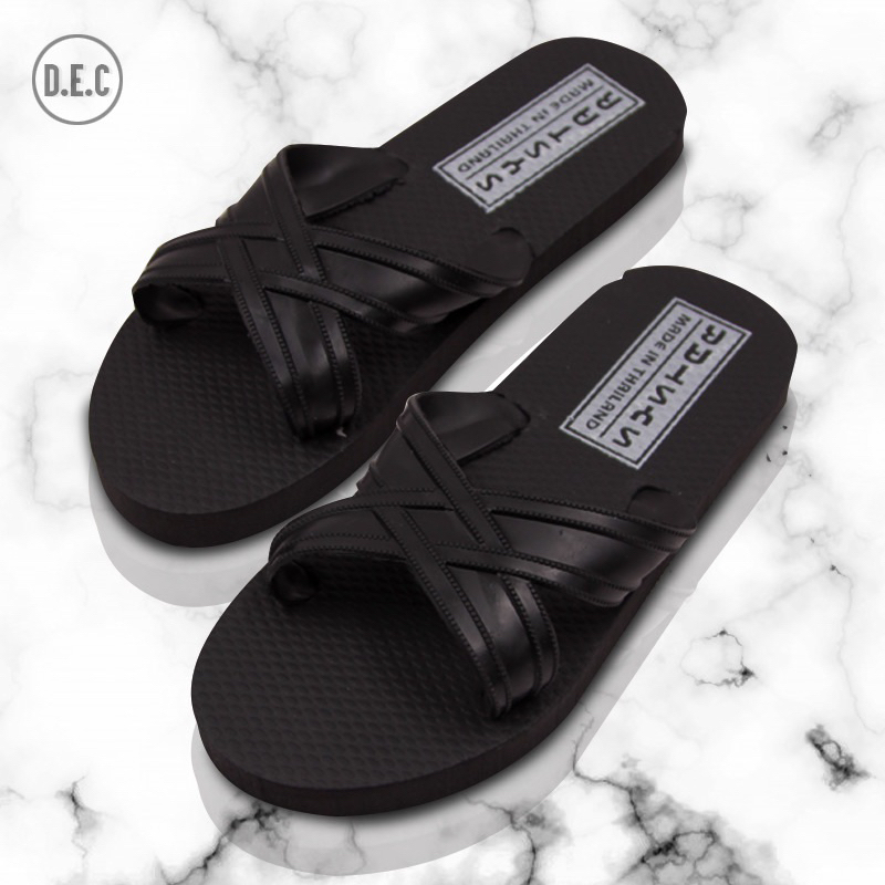 รองเท้าแตะฟองน้ำสวม รองเท้าแตะสวม 4 หูไซส์ 9-11 สำหรับใส่ลำลองในบ้าน ในครัว ในห้องน้ำ