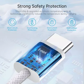 GenesVilla สายชาร์จเร็ว USB-C to Li Cable (1M/1.5M/2M) ชาร์จเร็ว PD 60W