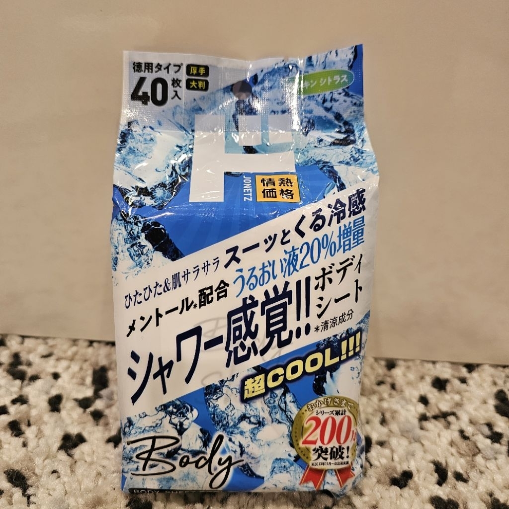 Made​ in​ Japan จากดองกิ ​ แผ่นเช็ดตัวแบบเย็น Jonetz