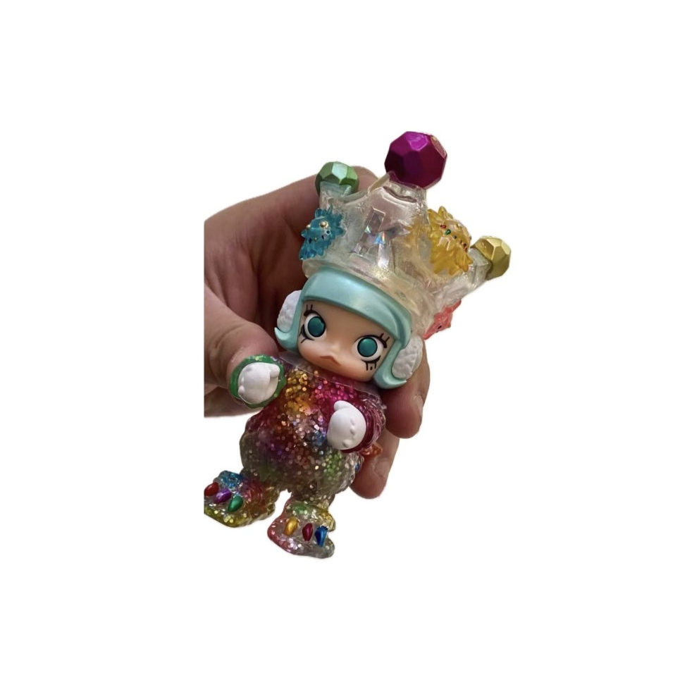 POPMART Ice Erosion Molly (Molly x Instinctoy Erosion Molly Costume Series) Special Color Secret เปิ