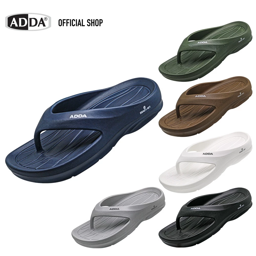 ADDA รองเท้าแตะ รองเท้าลำลอง สำหรับผู้ชาย รุ่น 59A01M1 (ไซส์ 7-10)