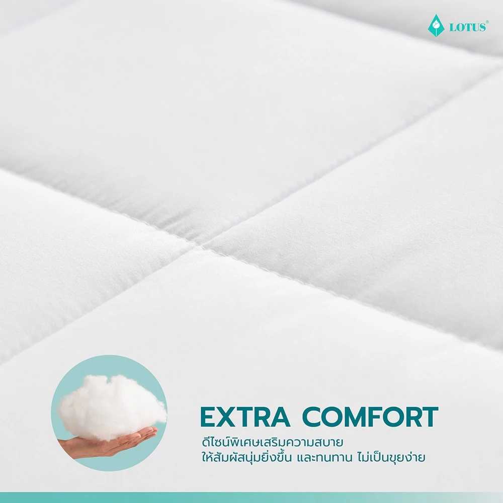 LOTUS ผ้ารองกันเปื้อน PERFECT SLEEP รองรับความหนา 16 นิ้ว thumbnail 5