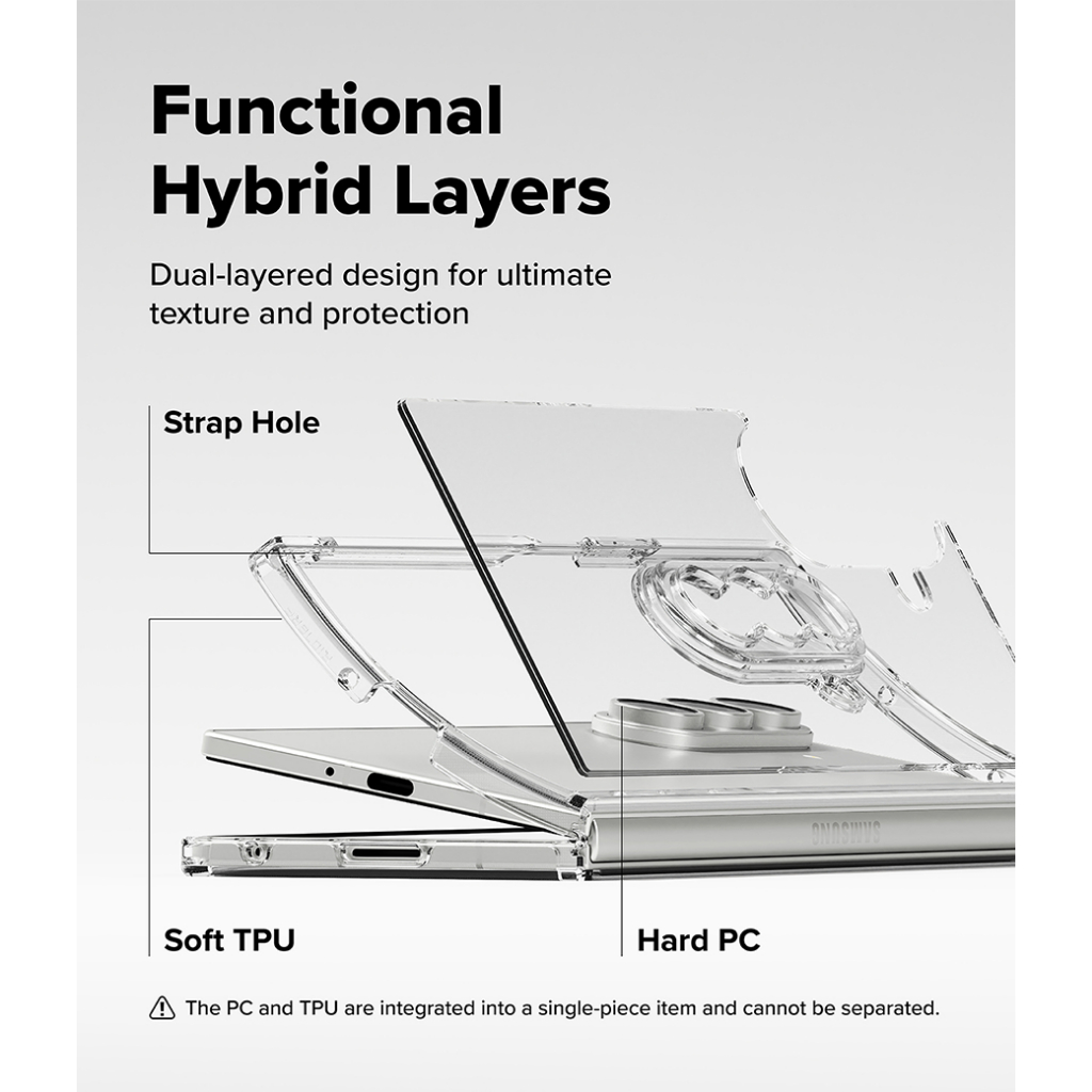 Ringke - เคสสำหรับ Galaxy Z Fold 7 รุ่น Fusion - รูปที่ 6