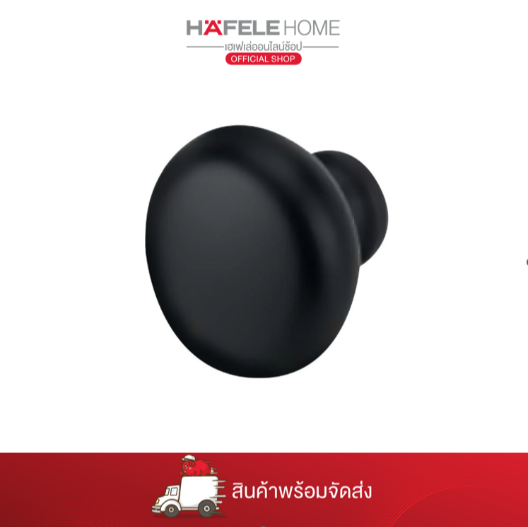 HAFELE ซิงค์อัลลอยด์สีดำ 31x28 มม.
